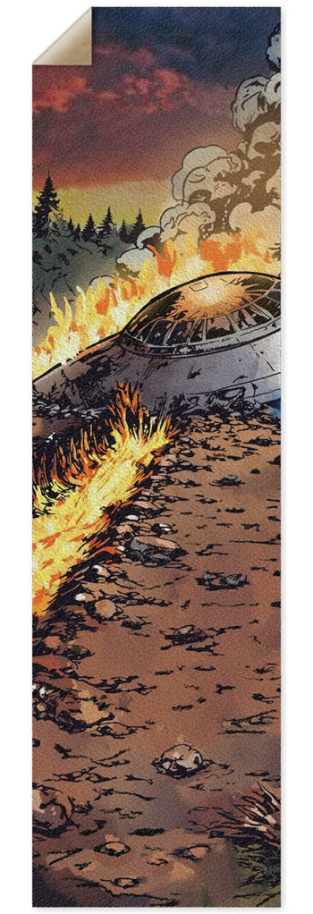 Area 51 Crash Site Deck Grip Tape