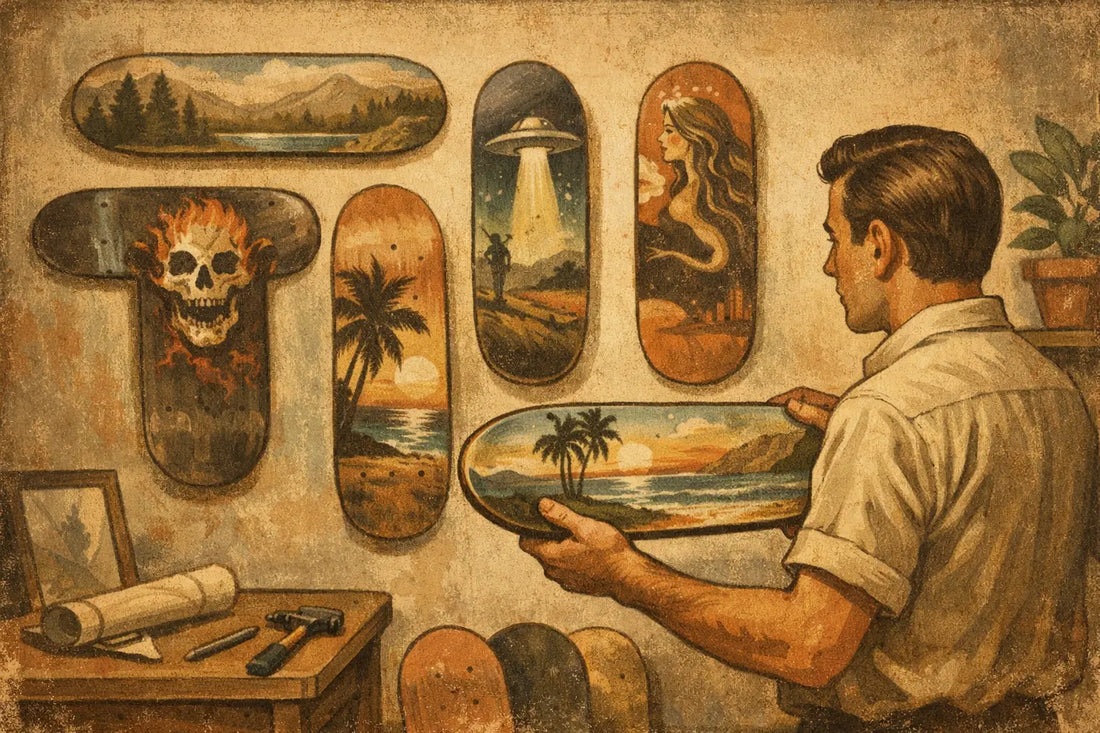 How to Choose a Skateboard Wall Art Deck