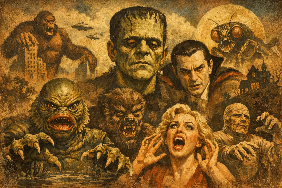 Why Vintage Monster Movie Posters Still Hit