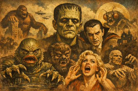 Why Vintage Monster Movie Posters Still Hit