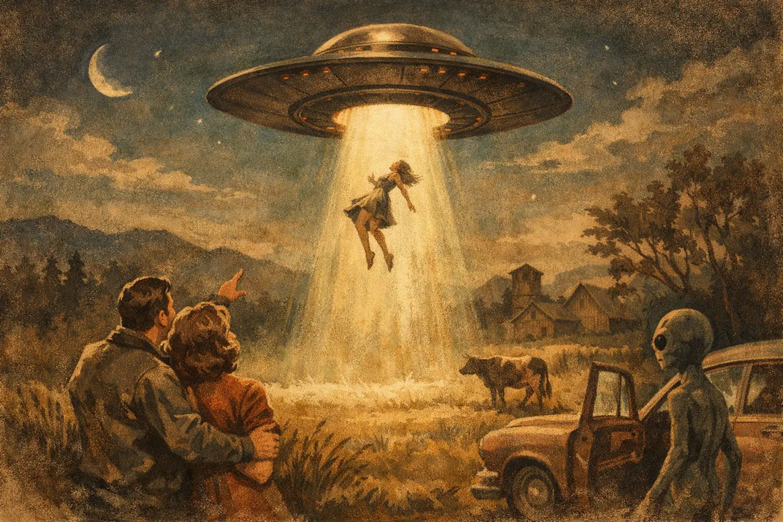 Alien Abduction Wall Art That Actually Hits
