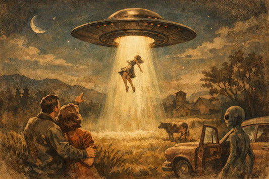 Alien Abduction Wall Art That Actually Hits